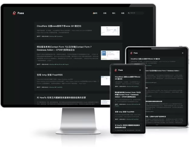 Simplecho极简风主题